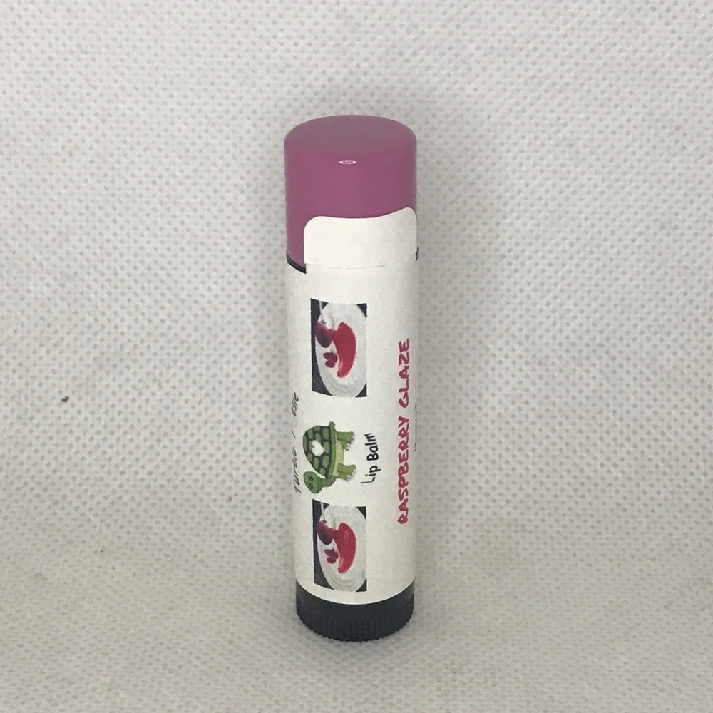 Turtle Tootsies Lip Balm Raspberry Glaze